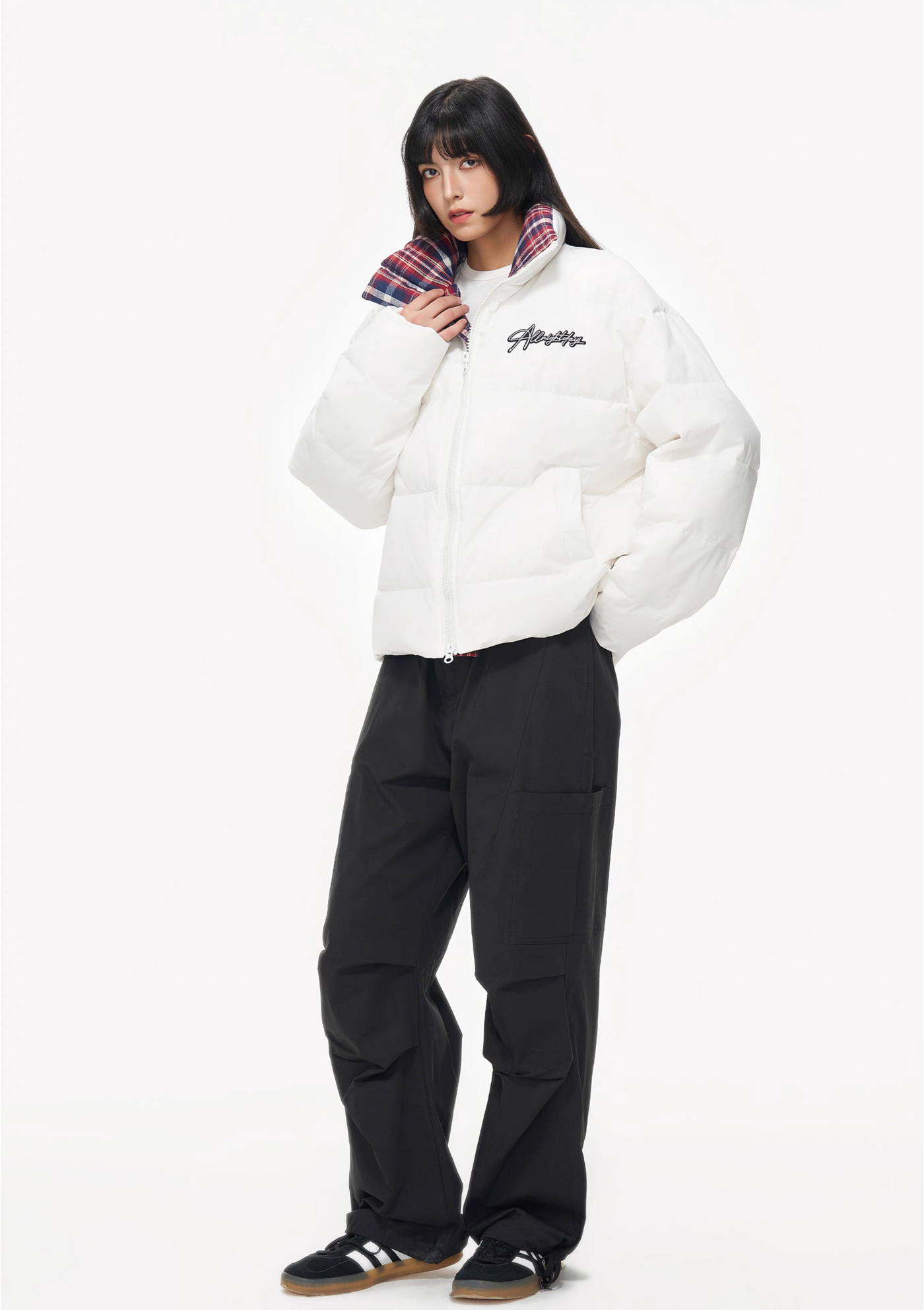 Classic White Puffer Jacket