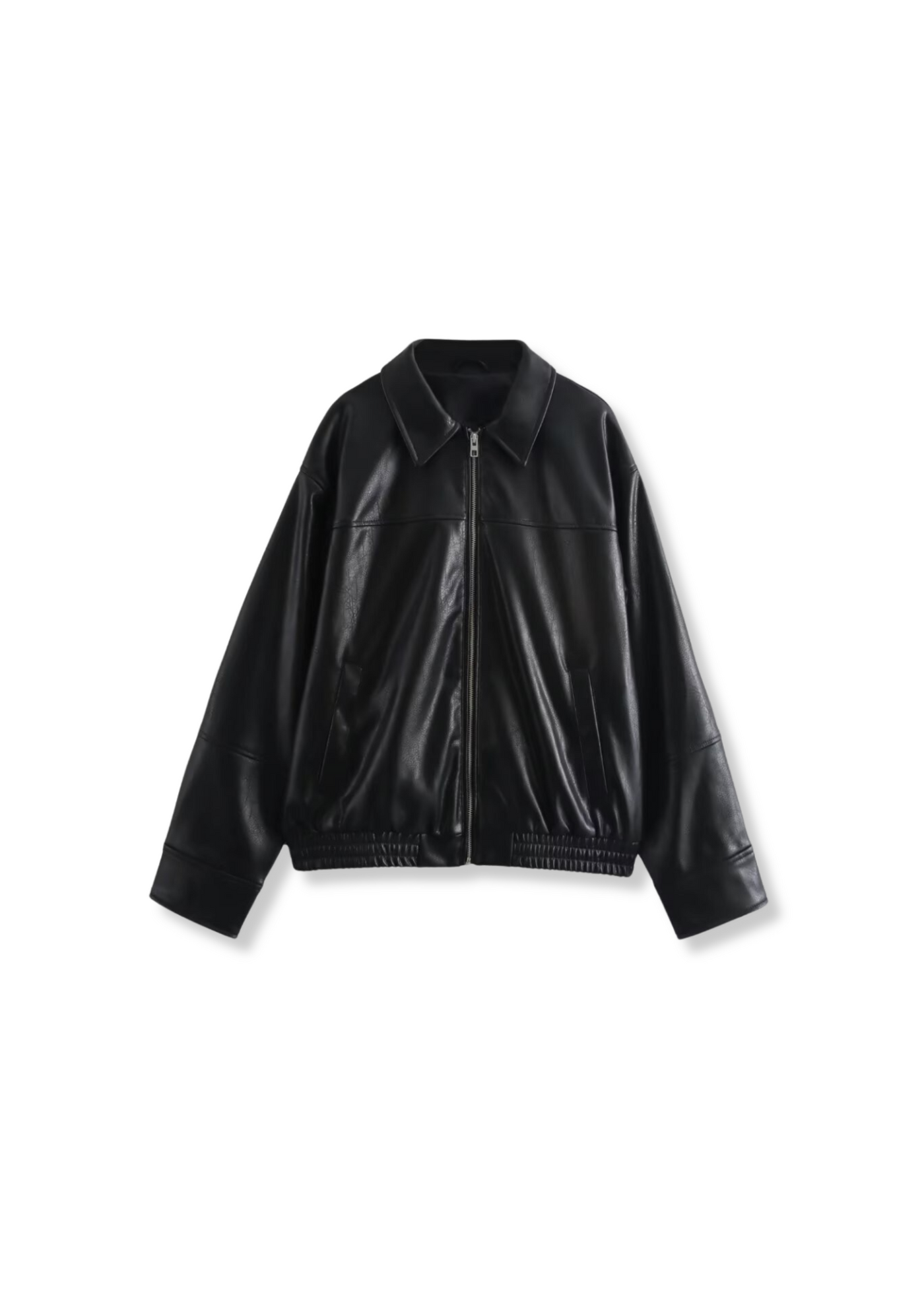 OVERSIZED LETHER JACKET