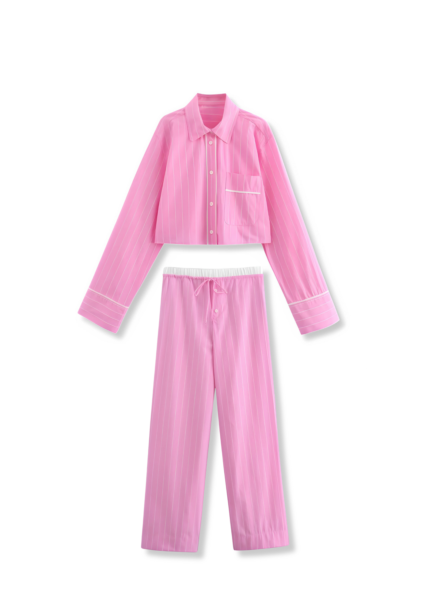 Pinkes Blusen Set