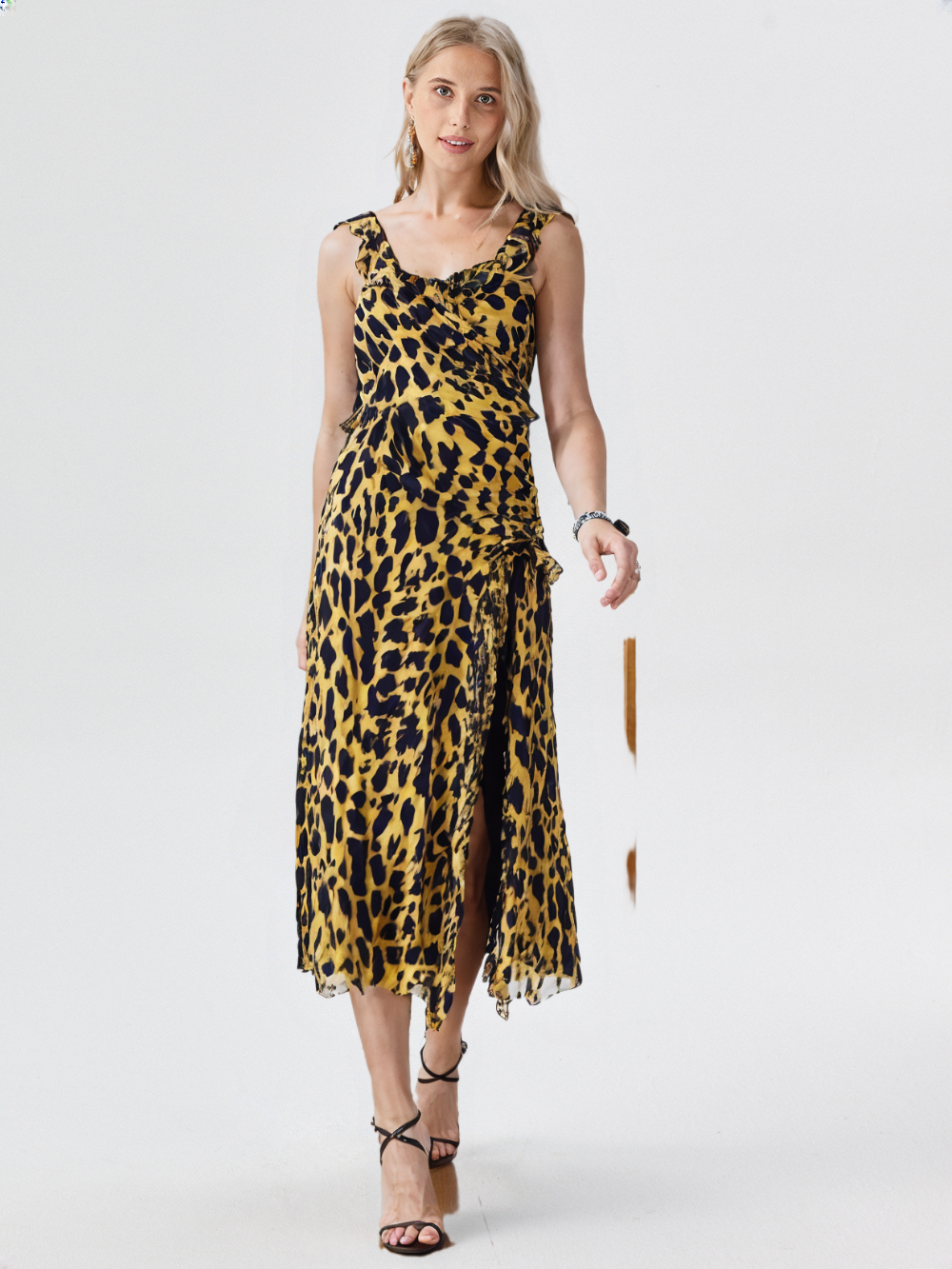 KLEID MIT TIGERMUSTER