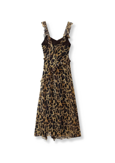 KLEID MIT TIGERMUSTER