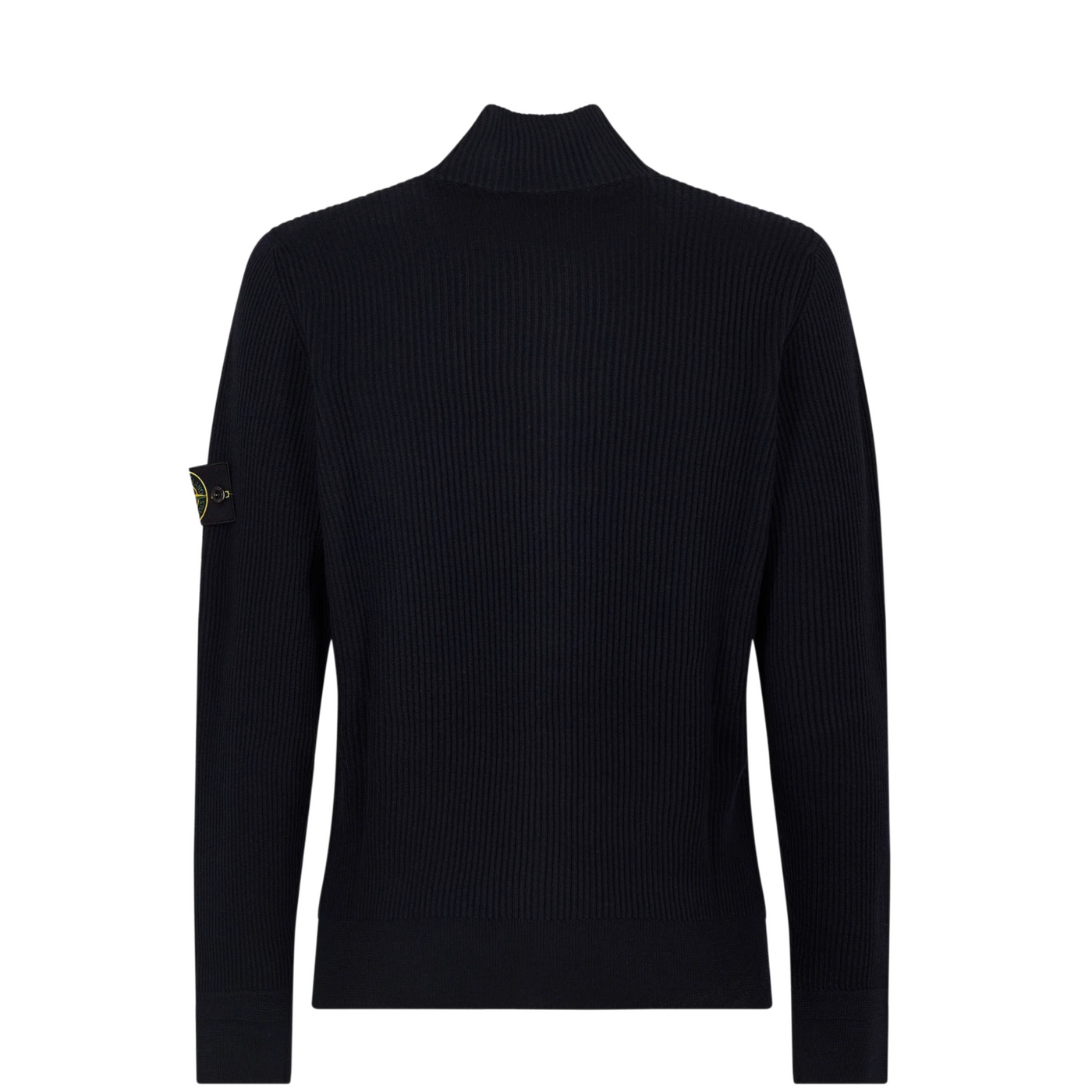 SI Full-Zip Wool Knit Jacket – Deep Black SI 02